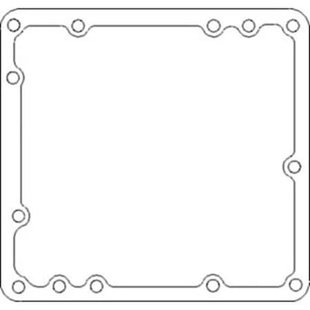 Aftermarket New Clutch Housing Cover Gasket Fits CaseIH Tractor Models 1066 Plus 380112R2